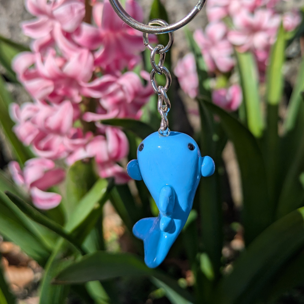 whale shark keychain